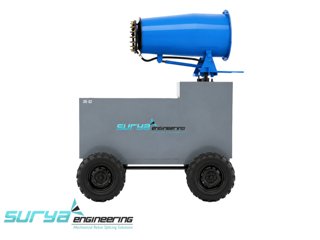 Anti-Smog Gun Machine by Surya Engineering – industrial dust suppression mist cannon