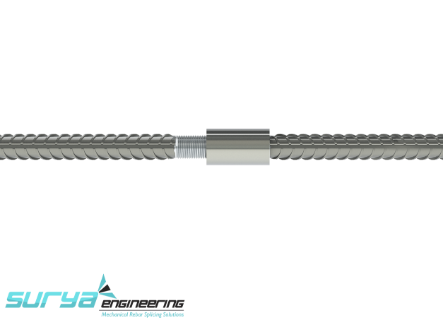 Taper Threaded Rebar Coupler - view 5