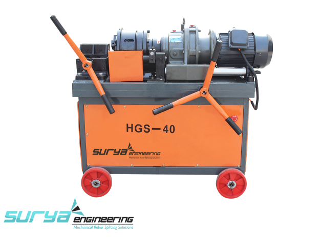 Rebar Roll Thread Machine - view 2